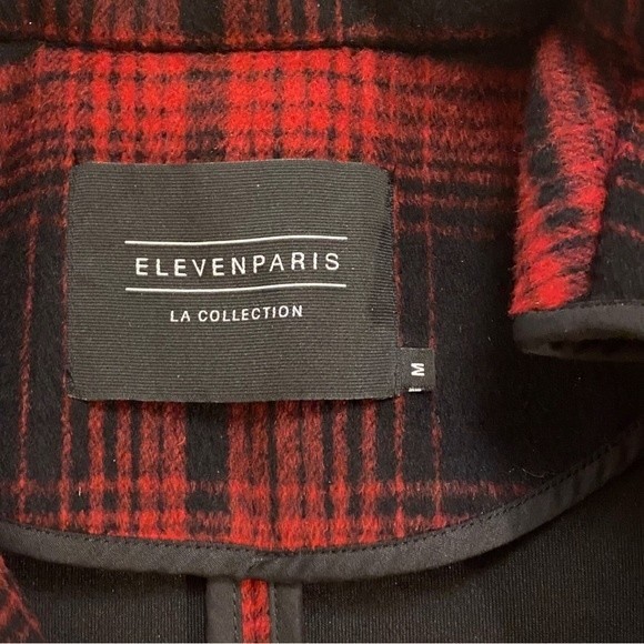 Eleven Paris Plaid Raw Edge Jacket ElevenParis - Picture 5 of 6